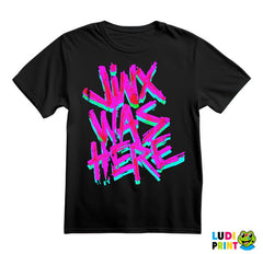 Jinx Was Here - Graffiti - League of Legends - LOL - Arcane - Majica