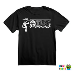 Logo And Luffy - One Piece - Majica