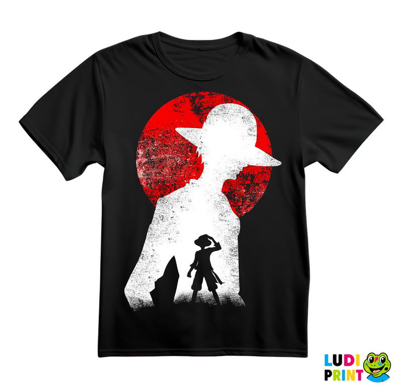 Red Moon - Luffy - One Piece - Majica
