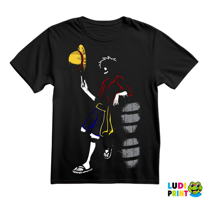 Barrels - Luffy - One Piece - Majica