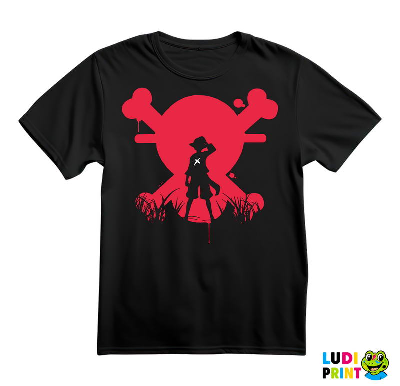 Red Skull - One Piece - Majica