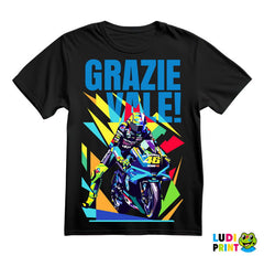 Grazie Vale - Rossi - VR - 46 - MotoGP - Sport - Majica