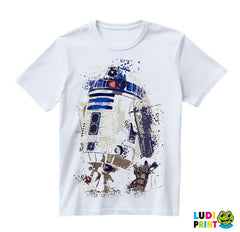 R2D2 Color Dots Splash - Star Wars - Majica