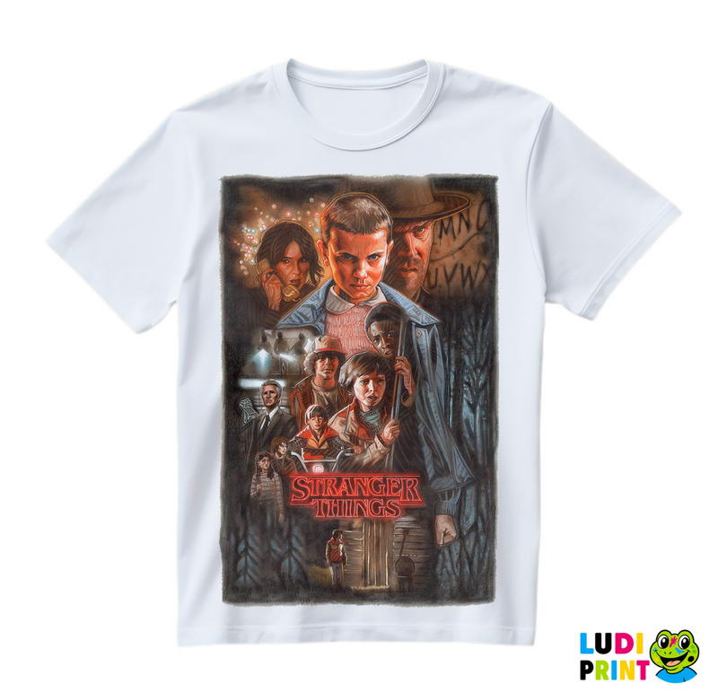 Brown Picture - Stranger Things - Majica
