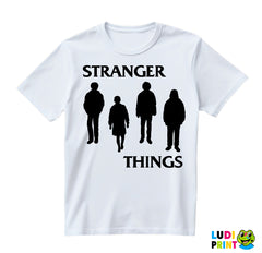 Black Silhouettes - Stranger Things - Majica