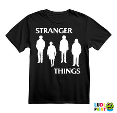 Black Silhouettes - Stranger Things - Majica