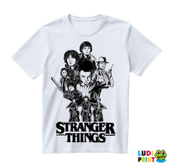 Black Drawing - Stranger Things - Majica