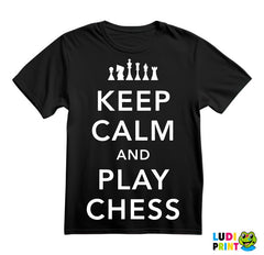 Keep Calm And Play Chess - Queen's Gambit - Majica