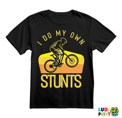 I Do My Own Stunts - Yellow - Bickilovi - Bike - Majica