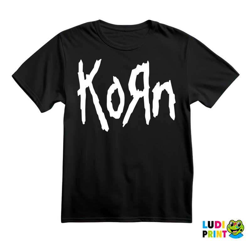 Korn - Logo - Muzika - Majica