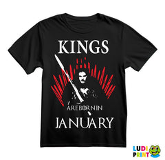Kings Are Born - Jon Snow - House Stark - Game Of Thrones - GOT - Majica