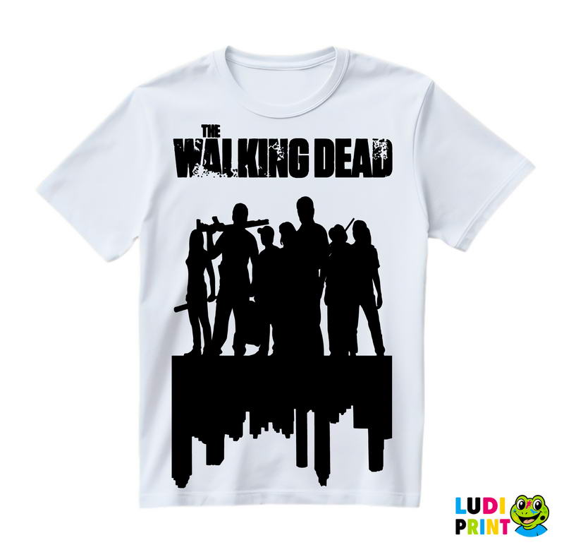 The Black Splatter - The Walking Dead - Majica