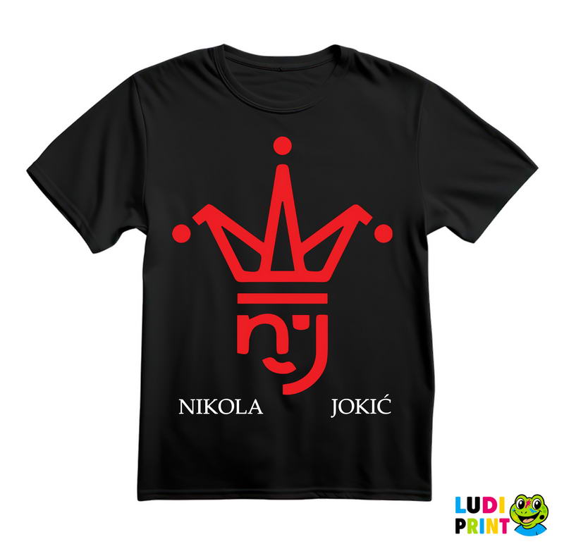 Nikola Jokić - Logo- NBA - Košarka - Majica