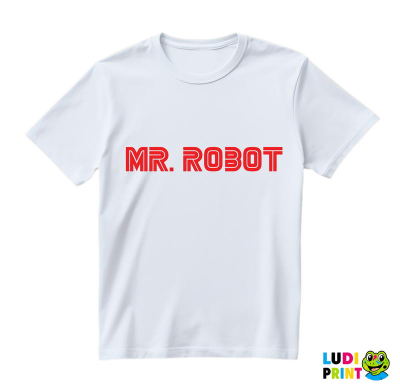 Red Logo - Mr. Robot - Majica