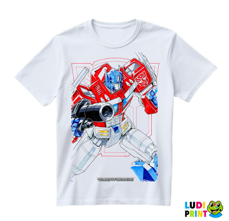 Optimus Prime - Drawing - Transformers - Majica