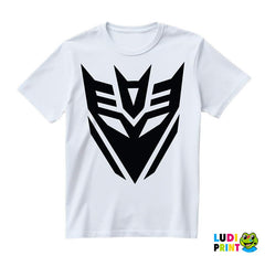 Decepticon Logo - Black - Transformers - Majica