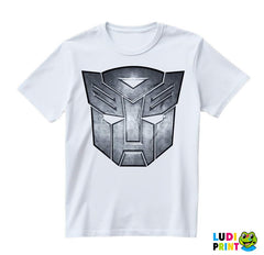 Autobot Metallic Logo - Transformers - Majica