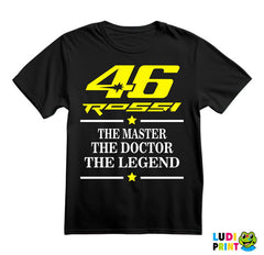 The Master - The Doctor - The Legend - Rossi - 46 - MotoGP - Sport - Majica