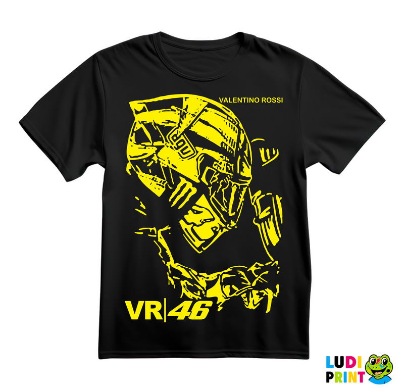 Yellow Conture- Rossi - 46 - MotoGP - Sport - Majica