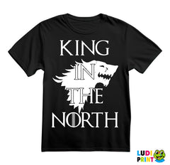 King In The North - House Stark - Game Of Thrones - GOT - Majica
