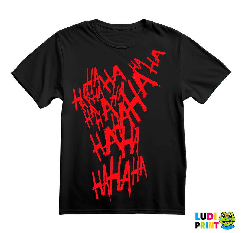 Red Hahaha - Joker - Majica