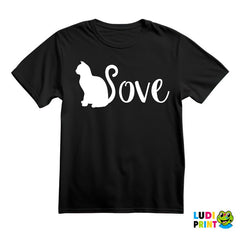 Cat Love - Mačke - Cat - Majica