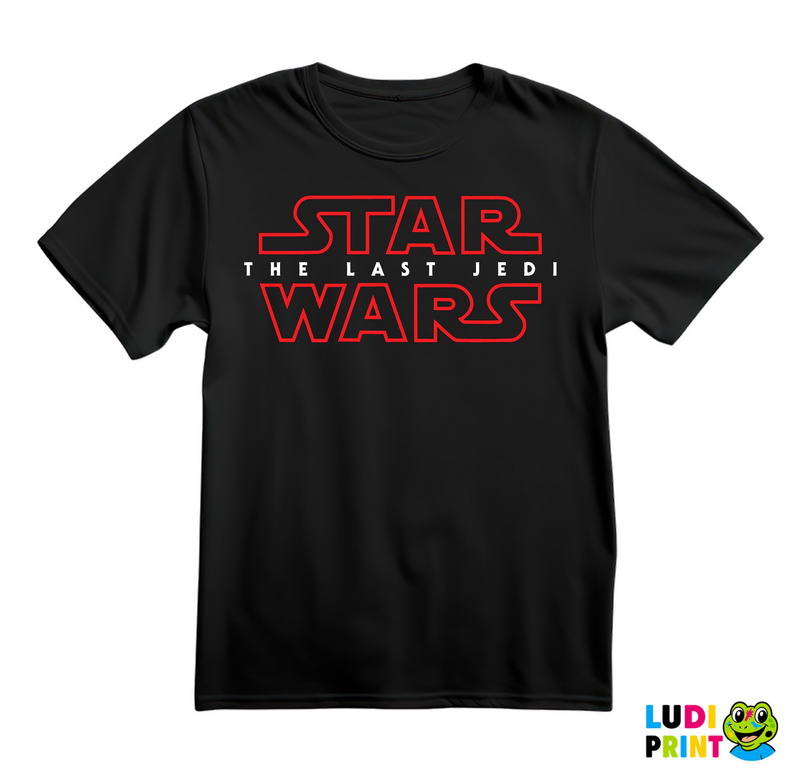 The Last Jedi - Red Logo - Star Wars - Majica