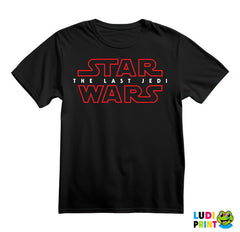 The Last Jedi - Red Logo - Star Wars - Majica