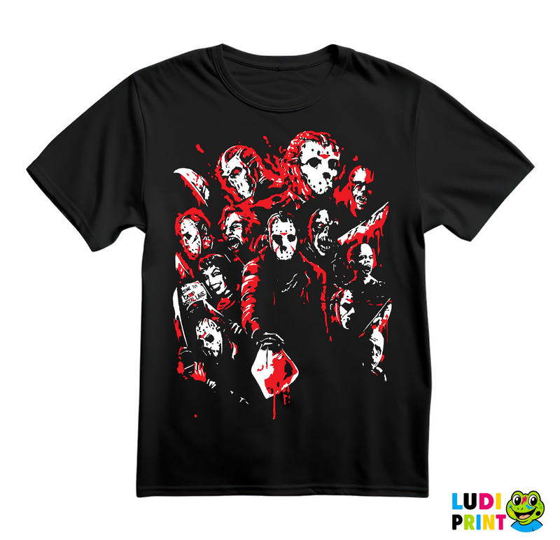 Horror Characters - Filmovi - Majica