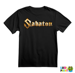 Sabaton - Logo Gold - Muzika - Majica