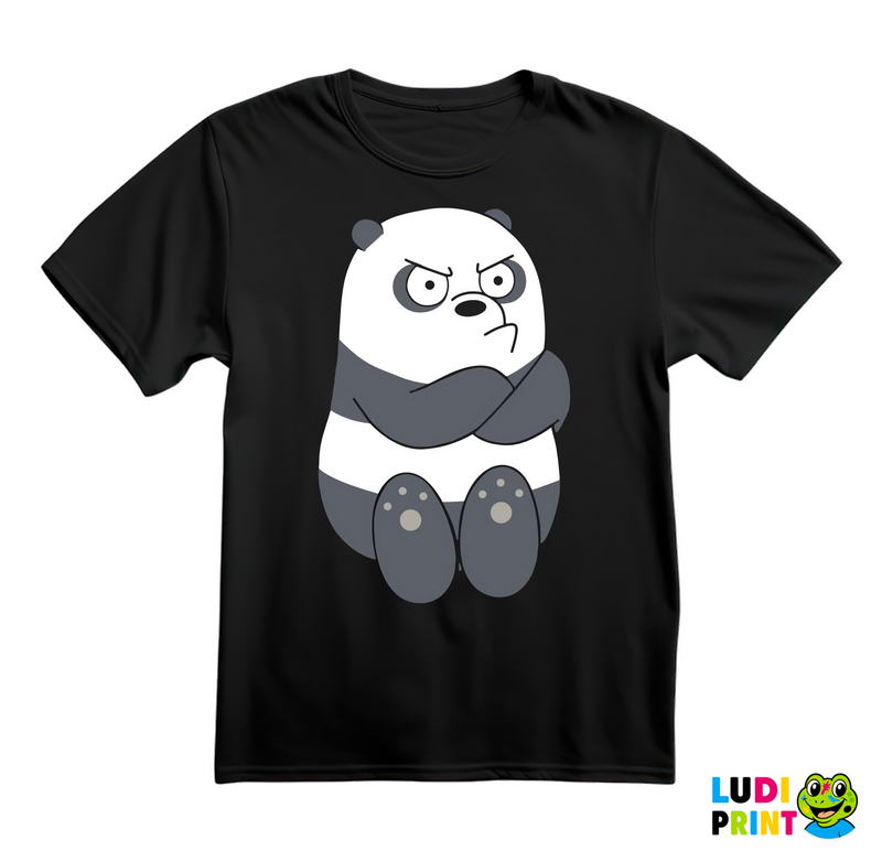 Panda - Angry - Životinje - Majica