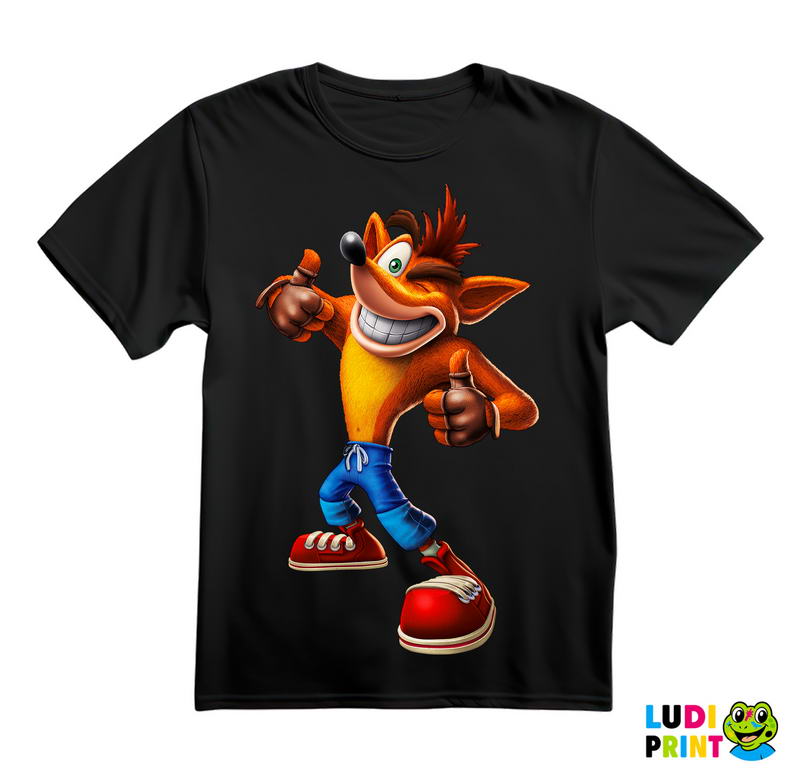 Crash Bandicoot - Standing - Majica