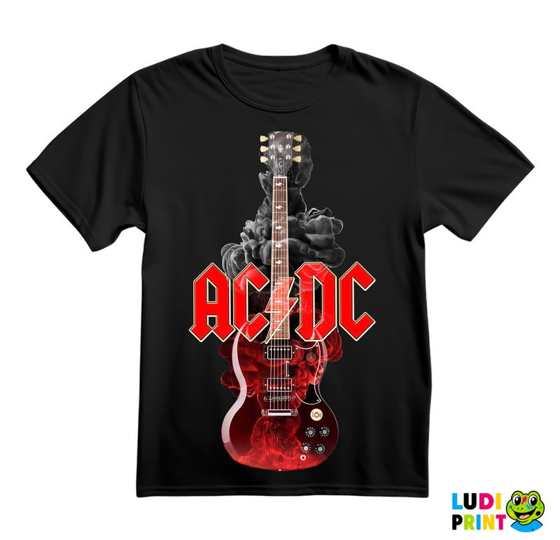 AC - DC - Guitar - Muzika - Majica