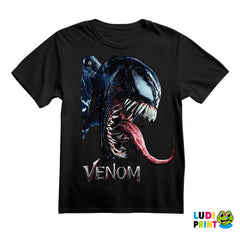 Head And Logo - Venom - Majica