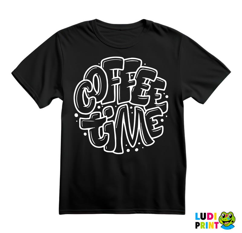 Coffee Time - Dots - Kafa - Majica