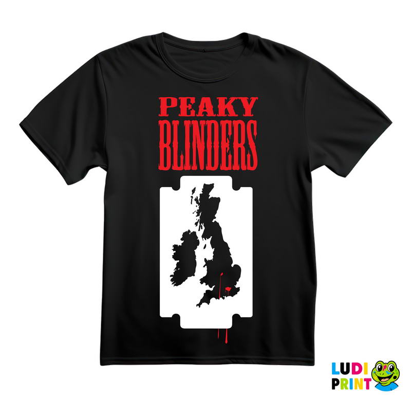 Razor And Logo - Peaky Blinders - Majica