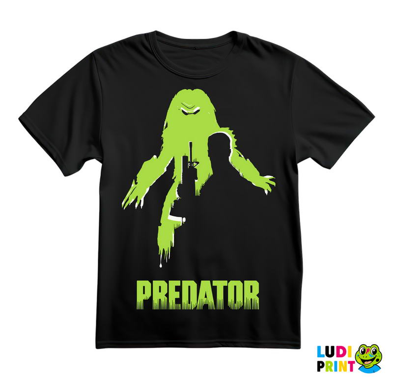 Green Silhouette - Predator - Majica