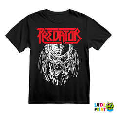 Logo And Head - Predator - Majica