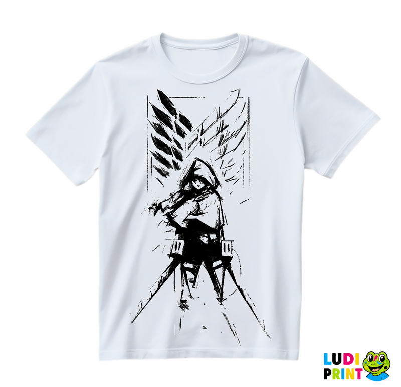 Mikasa Ackerman And Wings of Freedom - Attack on Titan - AOT - Majica