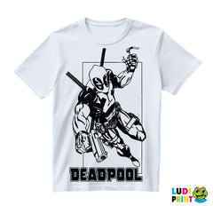 I bet this little hand will make it look really big - Deadpool - Majica