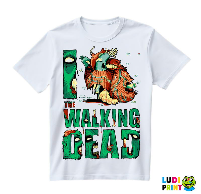 Drawing - The Walking Dead - Majica