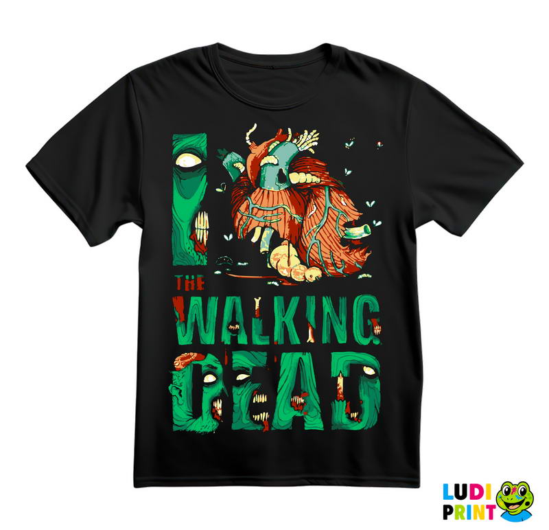 Drawing - The Walking Dead - Majica