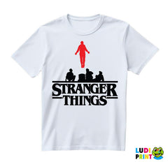 Logo And Levitating Max - Stranger Things - Majica