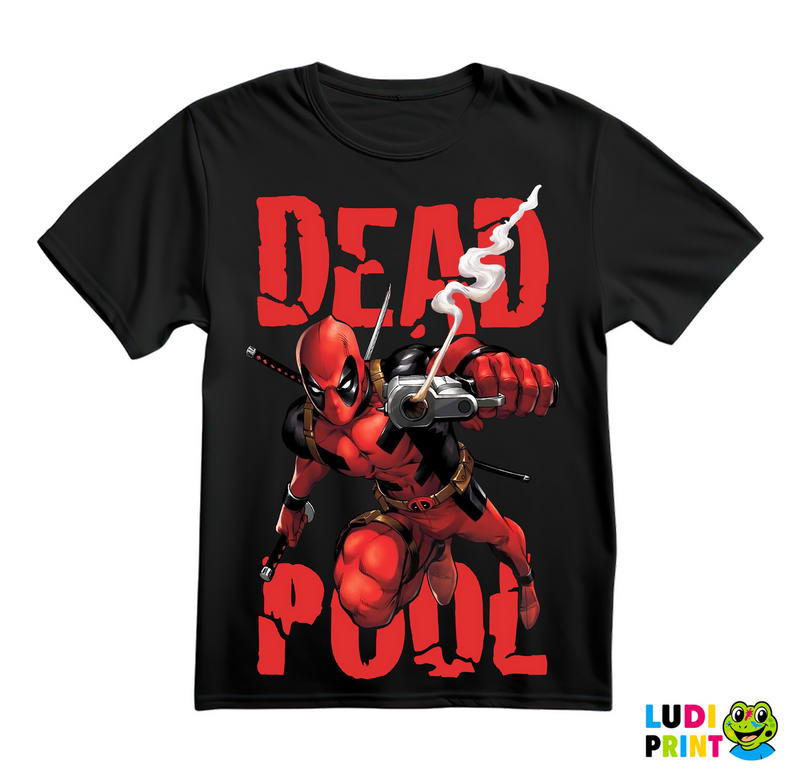 Some of the best love stories start with a murder - Deadpool - Majica