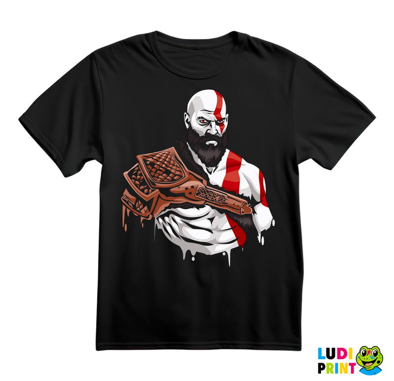 Dripping - Kratos - God Of War - Majica