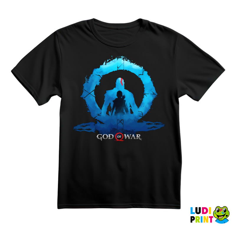 Blue Omega - God Of War - Majica