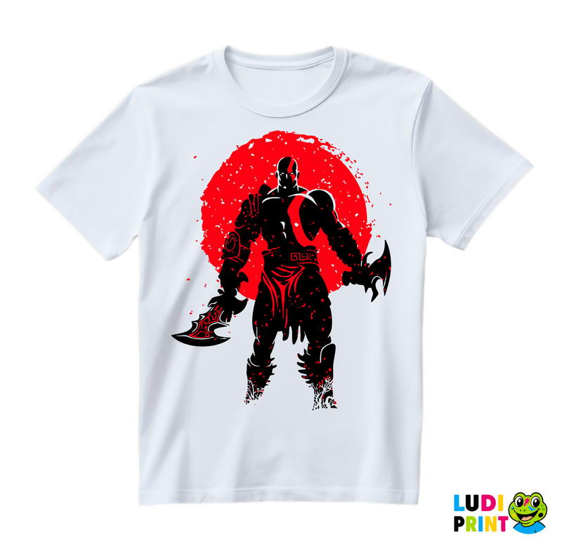 Red Moon - Kratos - God Of War - Majica
