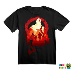 Double Exposure - Kratos And Omega - God Of War - Majica