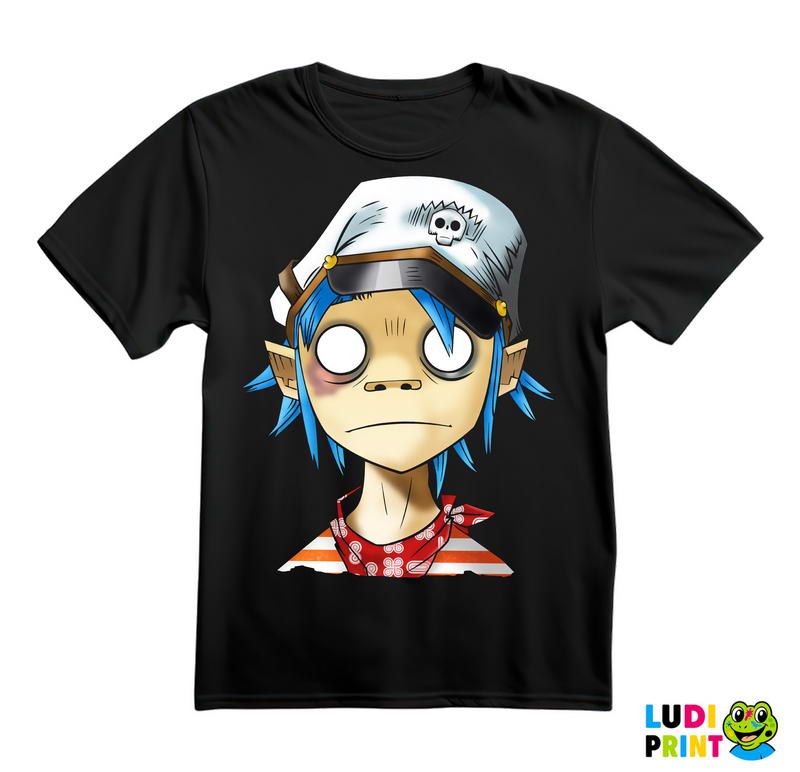 Gorillaz - 2-D - Cap - Muzika - Majica