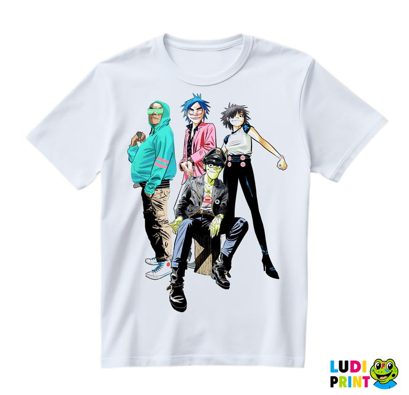 Gorillaz - Standing - Muzika - Majica